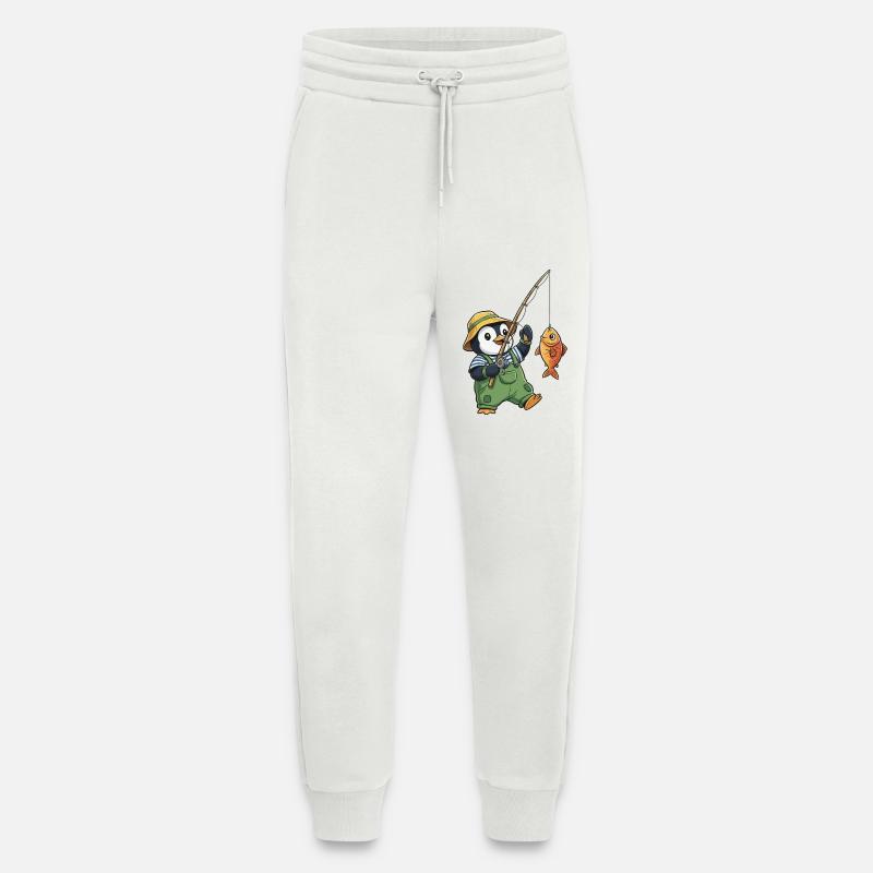 Penguin Angler - Jogging Pants - made by SPREAD - OFF WHITE