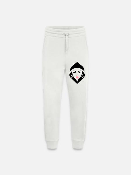 Cobra Queen – powerful, feminine, and commanding - Jogging Pants - made by SPREAD - OFF WHITE