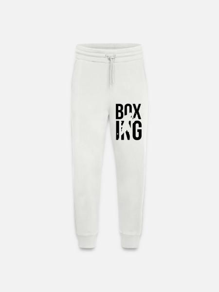 boxe - Pantalon de jogging bio décontracté fabriqué en UE - OFF WHITE