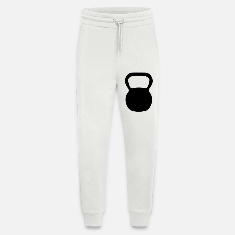 Kettle Bell - Jogging Pants - made by SPREAD  - OFF WHITE