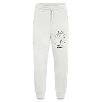 There is no planet b - Jogginghose - made by SPREAD - OFF WHITE - Vorne