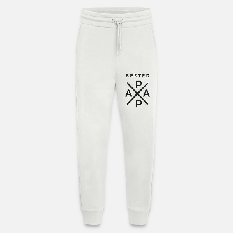 papa bester papa - Jogginghose - made by SPREAD - OFF WHITE
