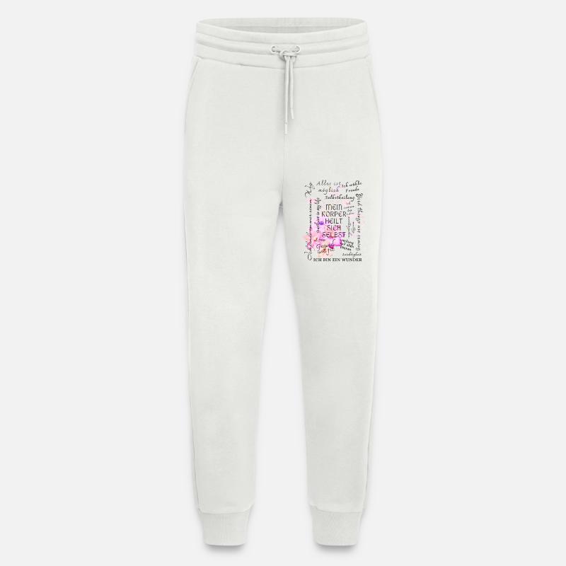 Heilung Genesung Motivation  - Jogginghose - made by SPREAD - OFF WHITE