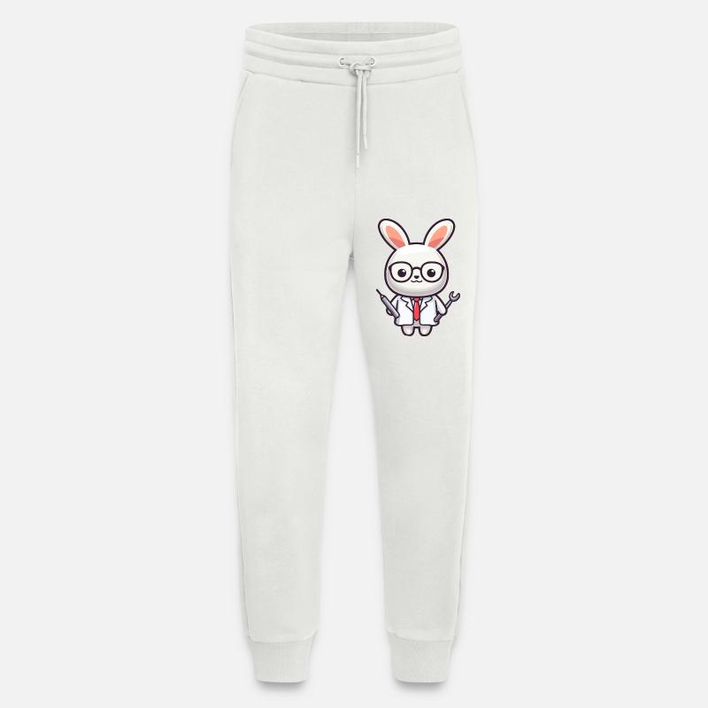 Doktor Bunny: Der Karottenpfleger - Jogginghose - made by SPREAD - OFF WHITE