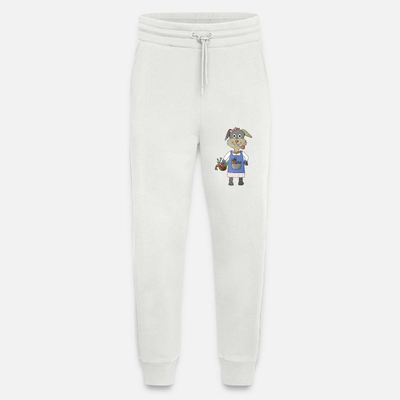 Moerchen Hase Frische vom Feld - Jogginghose - made by SPREAD - OFF WHITE