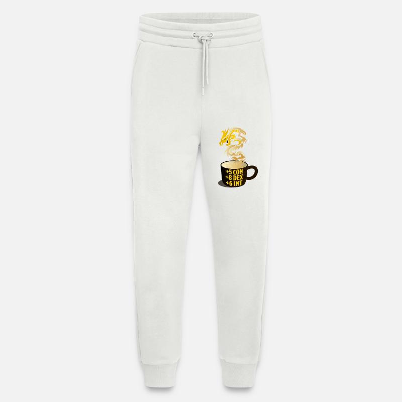 Dragon Steam RPG Stat Mug - Jogging Pants - made by SPREAD  - OFF WHITE