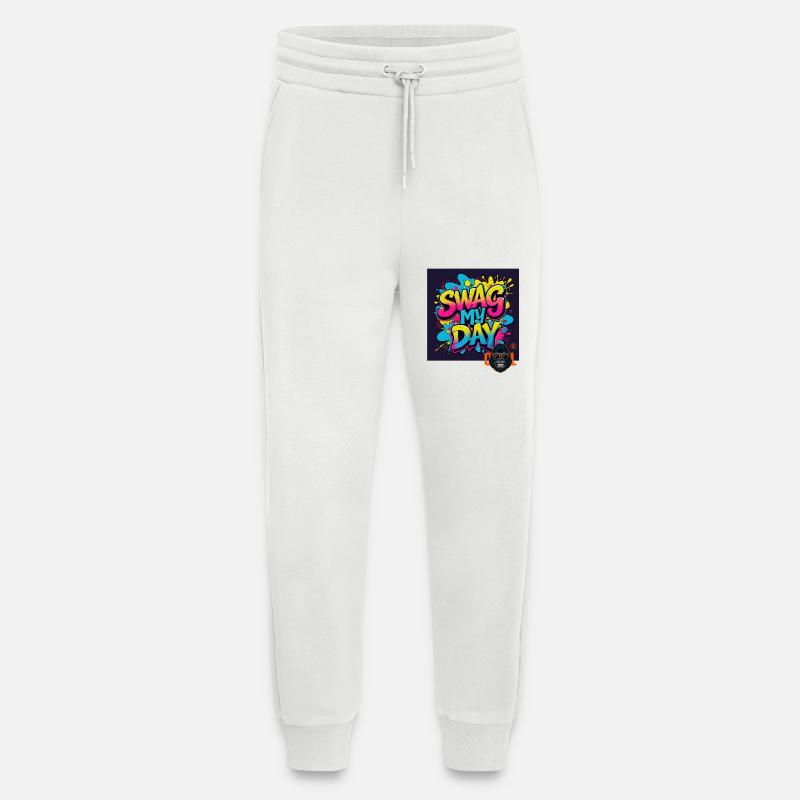 Swag My Day Graffiti Splash - Jogginghose - made by SPREAD - OFF WHITE