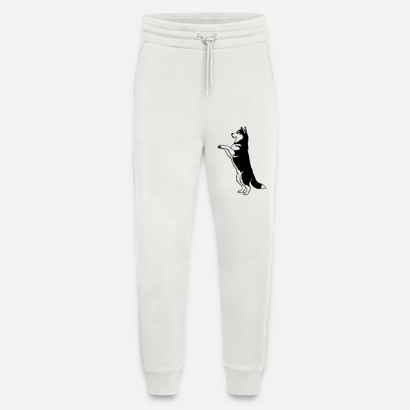 Stehender Hund Silhouette Vector - Jogginghose - made by SPREAD - OFF WHITE