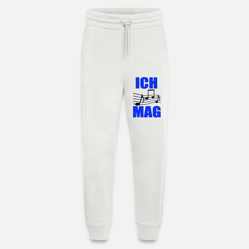 I like music Blue note layout - Jogging Pants - made by SPREAD  - OFF WHITE