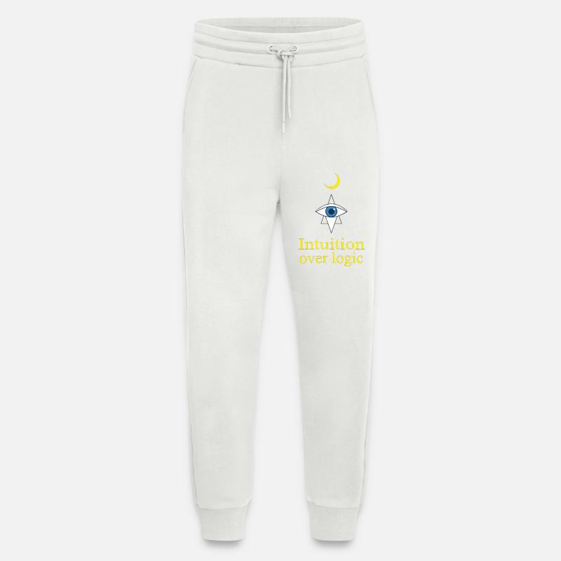 Intuition über Logik - Jogginghose - made by SPREAD - OFF WHITE