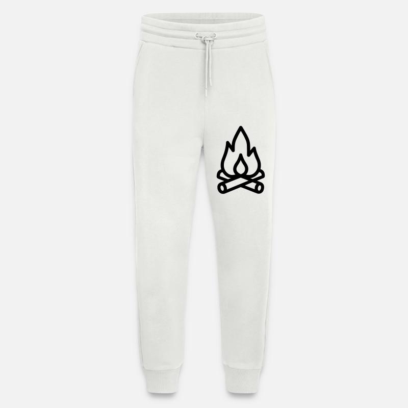 Campfire - Jogging Pants - made by SPREAD  - OFF WHITE