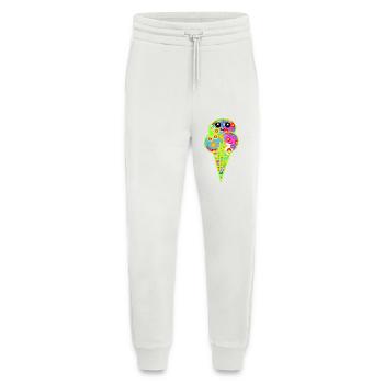 Retro Eis Vintage Kinder Kind 60er  - Jogginghose - made by SPREAD - OFF WHITE - Vorne