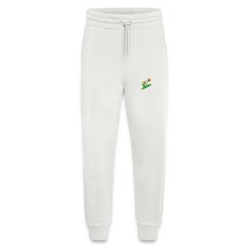 Pissenlit - Pantalon de jogging bio décontracté fabriqué en UE - OFF WHITE - Devant