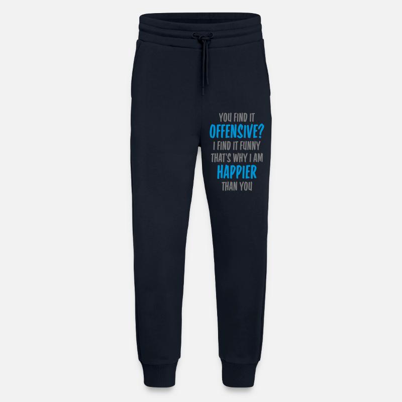 You find it offensive - Jogginghose - made by SPREAD - DARK NAVY