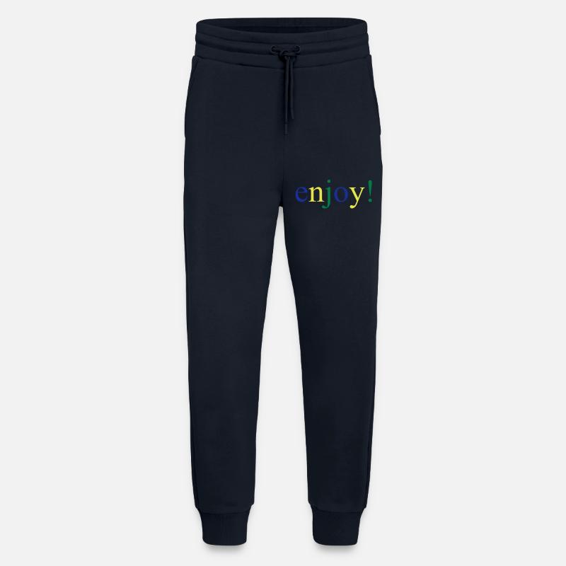 drôle - Pantalon de jogging bio décontracté fabriqué en UE - DARK NAVY