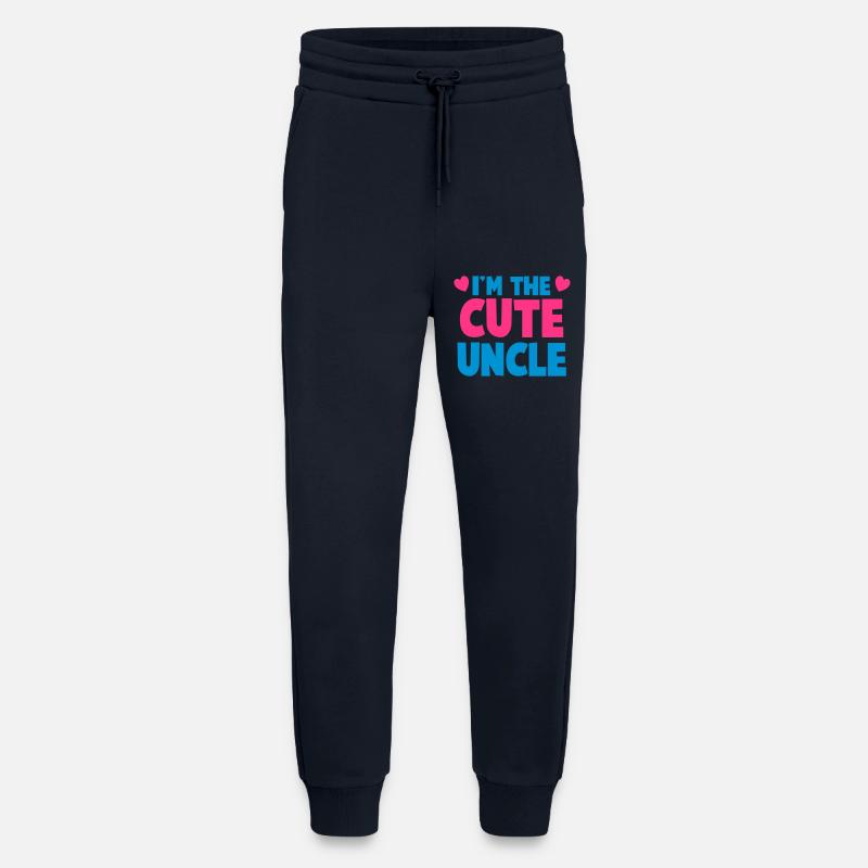 Ich bin der nette Onkel! - Jogginghose - made by SPREAD - DARK NAVY