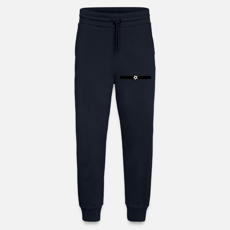Soccer Ball Line - Jogging Pants - made by SPREAD  - DARK NAVY