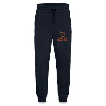 HAPPY DOG Happy me! cute shelter dogs design - Jogging Pants - made by SPREAD  - DARK NAVY - Front