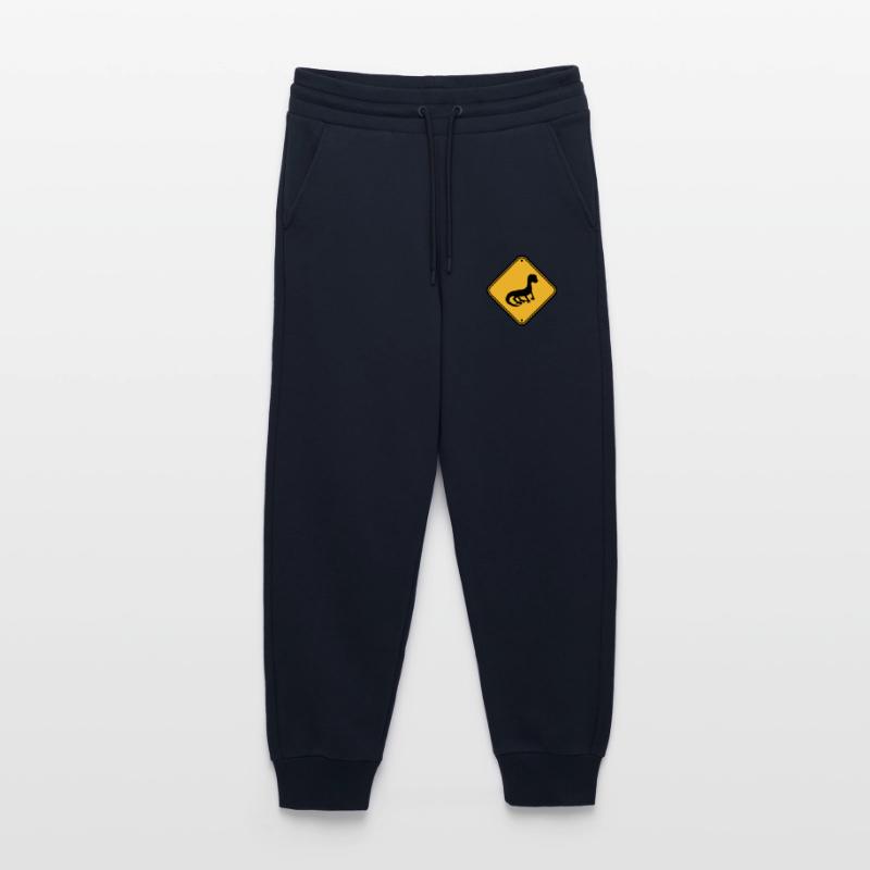 warning caution caution note shield silhouette Jogging Pants - made by SPREAD 