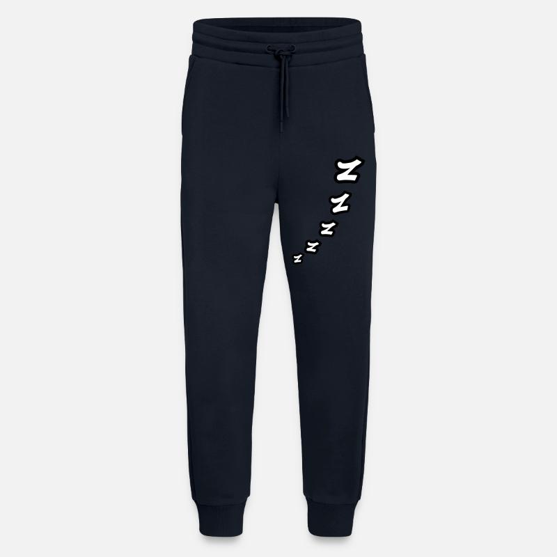 Zzz Sleeping Comic - Jogging Pants - made by SPREAD  - DARK NAVY