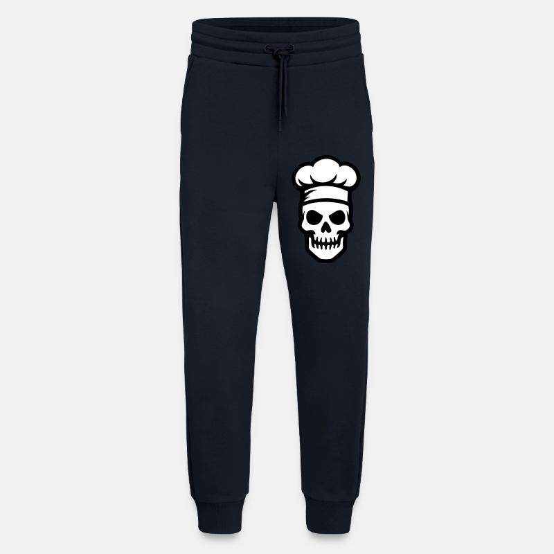 Chef Skeleton Chef Chef Hat - Jogging Pants - made by SPREAD  - DARK NAVY