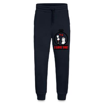 i love you 2 - Jogginghose - made by SPREAD - DARK NAVY - Vorne