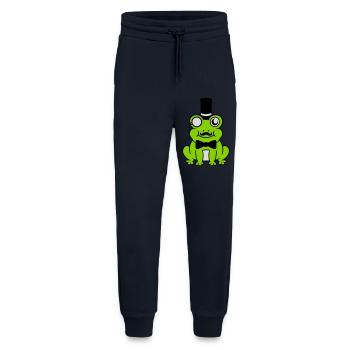 Sir Frog Gentlemen Cylinder - Jogging Pants - made by SPREAD  - DARK NAVY - Front