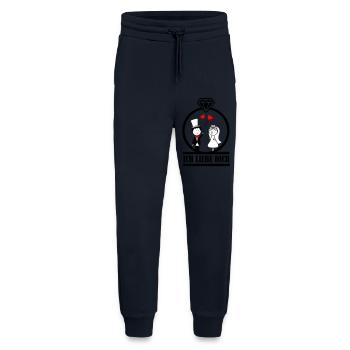 ich liebe dich 001 2 - Jogginghose - made by SPREAD - DARK NAVY - Vorne