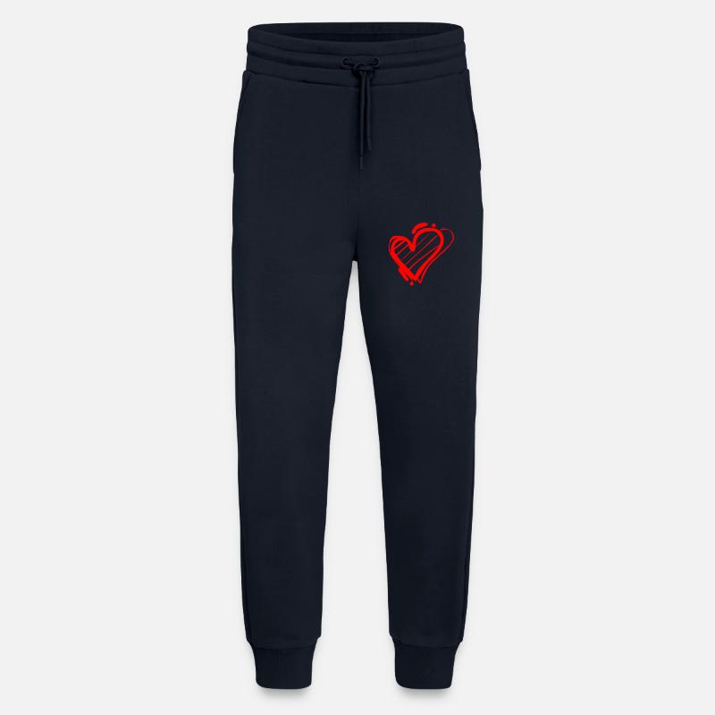 Herz - Jogginghose - made by SPREAD - DARK NAVY