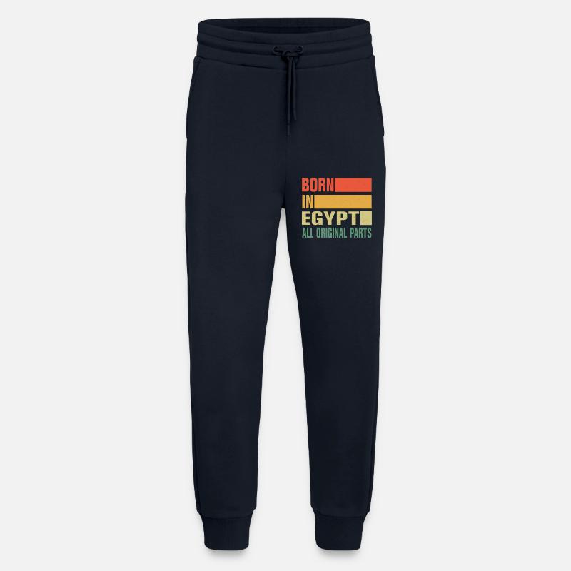 Born in Egypt - Jogging Pants - made by SPREAD  - DARK NAVY