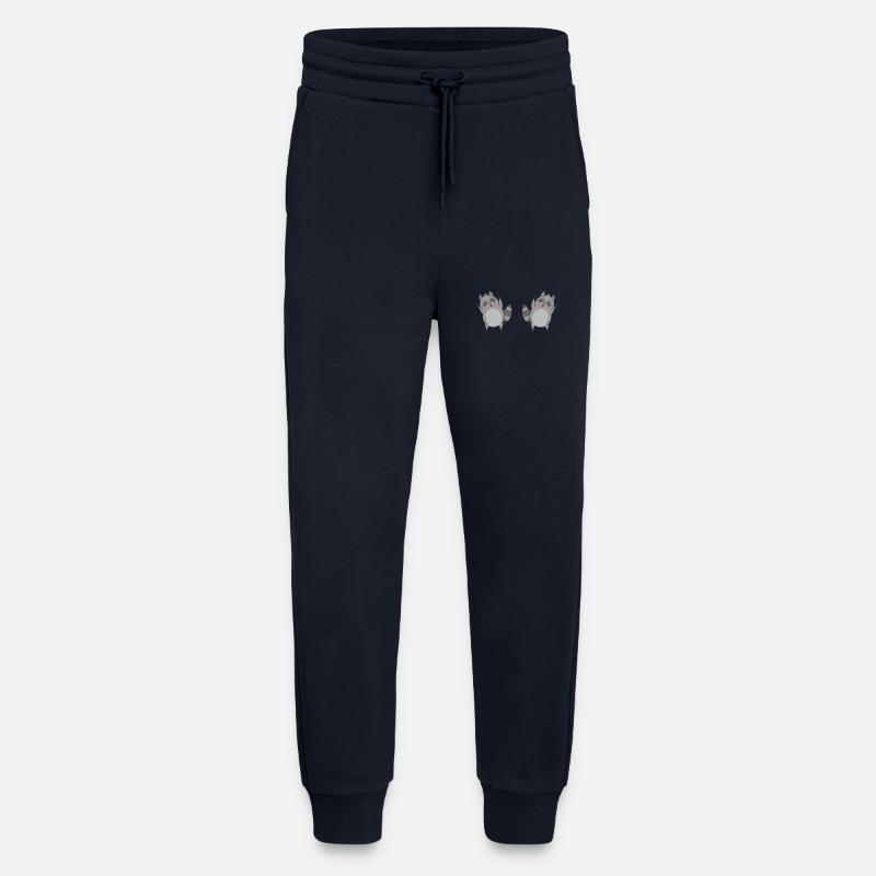 Raccoons dancing - Jogging Pants - made by SPREAD  - DARK NAVY