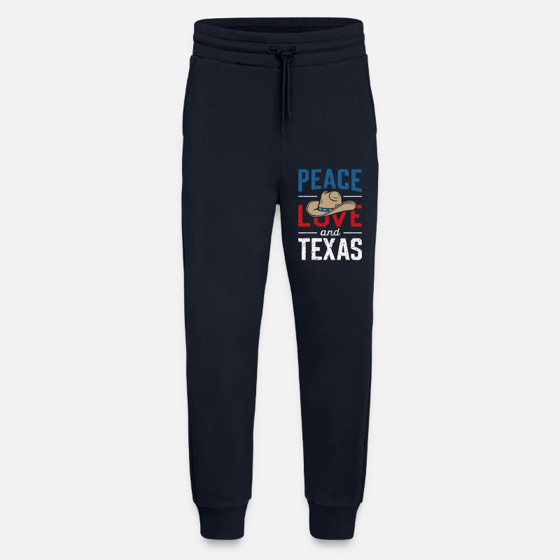 Texas State Texans Texas - Jogging Pants - made by SPREAD  - DARK NAVY