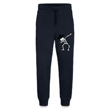 skull dabbing mexikaner - Jogginghose - made by SPREAD - DARK NAVY - Vorne