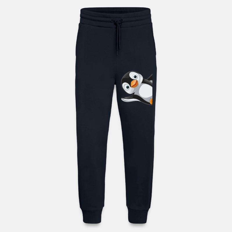 Pinguin Pinguine Tier - Jogginghose - made by SPREAD - DARK NAVY