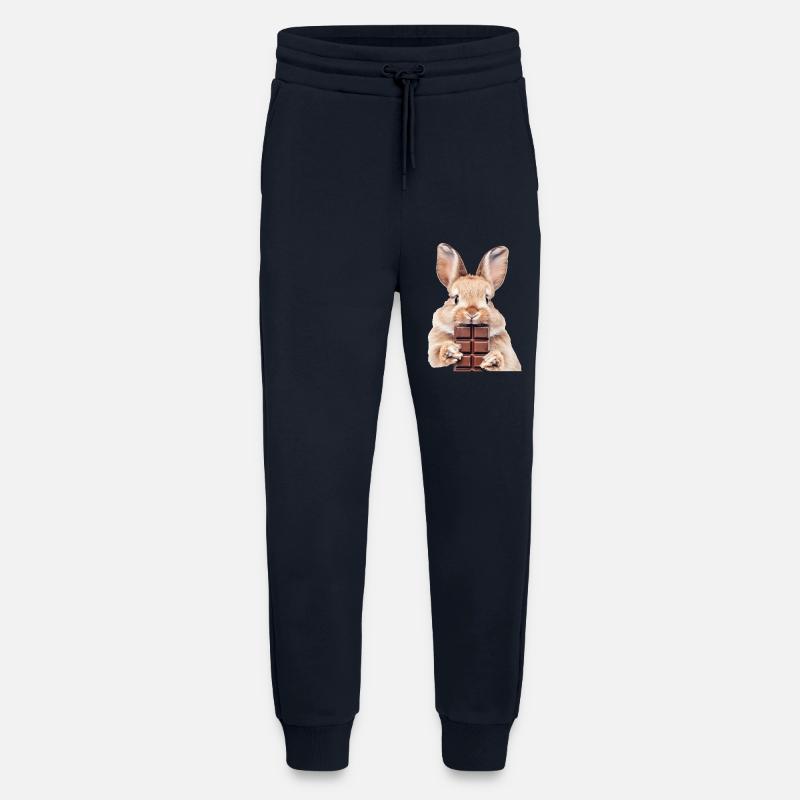 Rabbit - Jogging Pants - made by SPREAD  - DARK NAVY