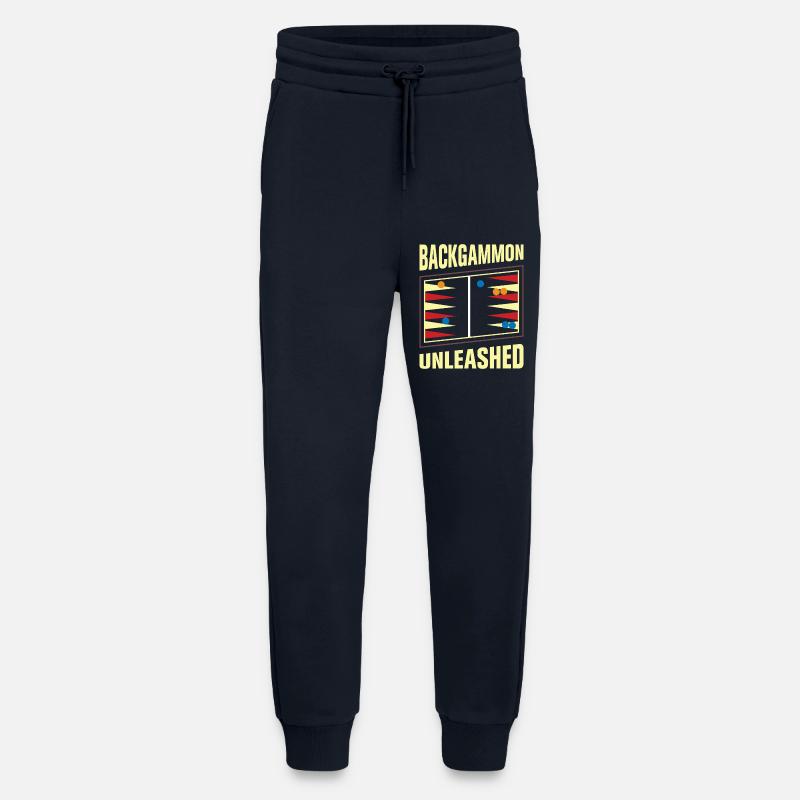 Backgammon Spiel - Jogginghose - made by SPREAD - DARK NAVY