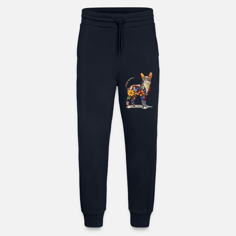 Devon Rex - Jogginghose - made by SPREAD - DARK NAVY