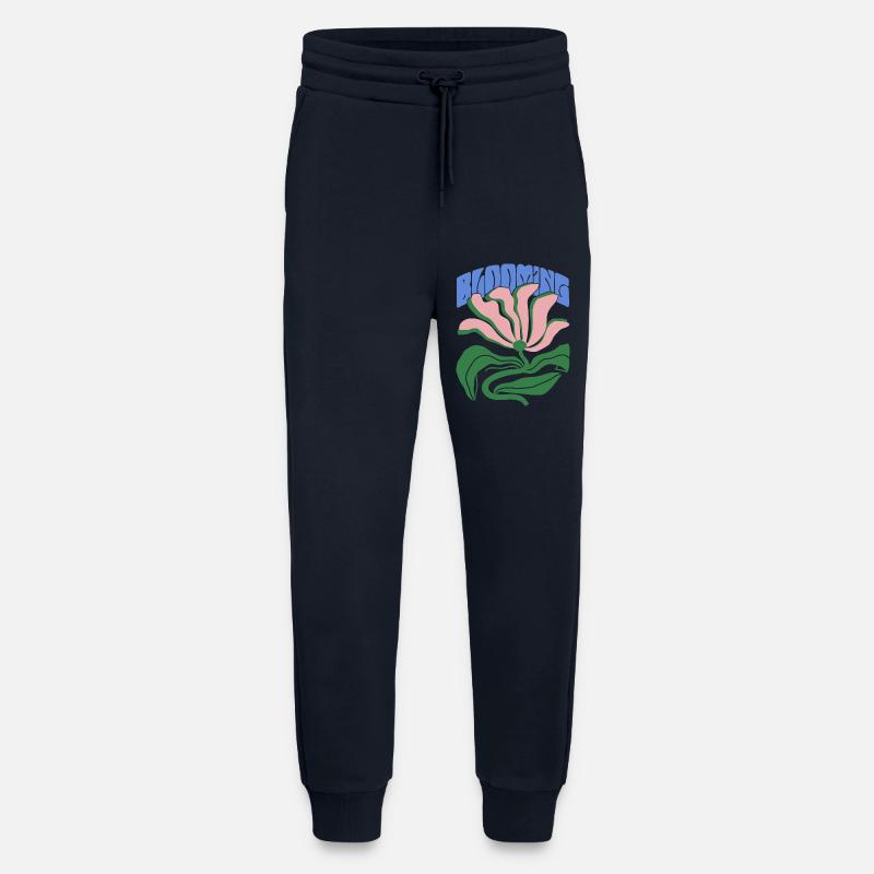 Blühende Stärke - Jogginghose - made by SPREAD - DARK NAVY