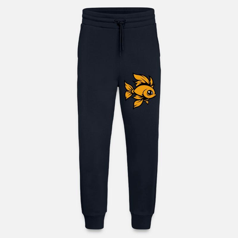 Goldfish Fish Comic - Jogging Pants - made by SPREAD  - DARK NAVY