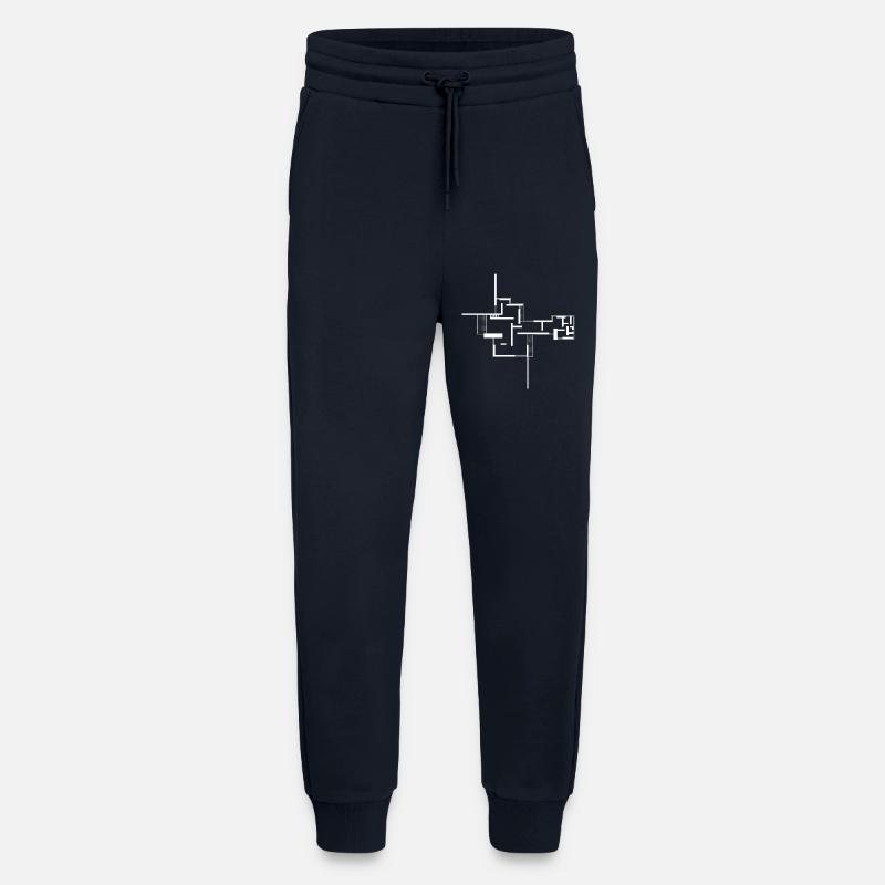 architecture - Pantalon de jogging bio décontracté fabriqué en UE - DARK NAVY