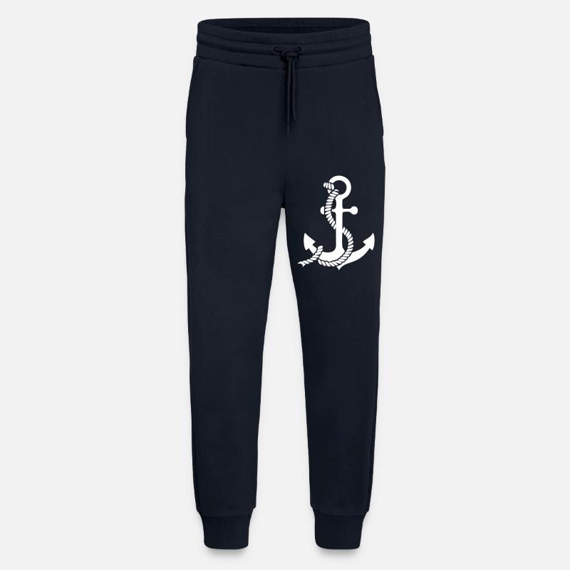 Anker mit Knoten - Jogginghose - made by SPREAD - DARK NAVY