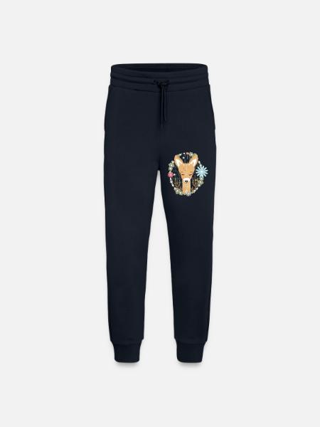 Ein Reh im Wald - Jogginghose - made by SPREAD - DARK NAVY