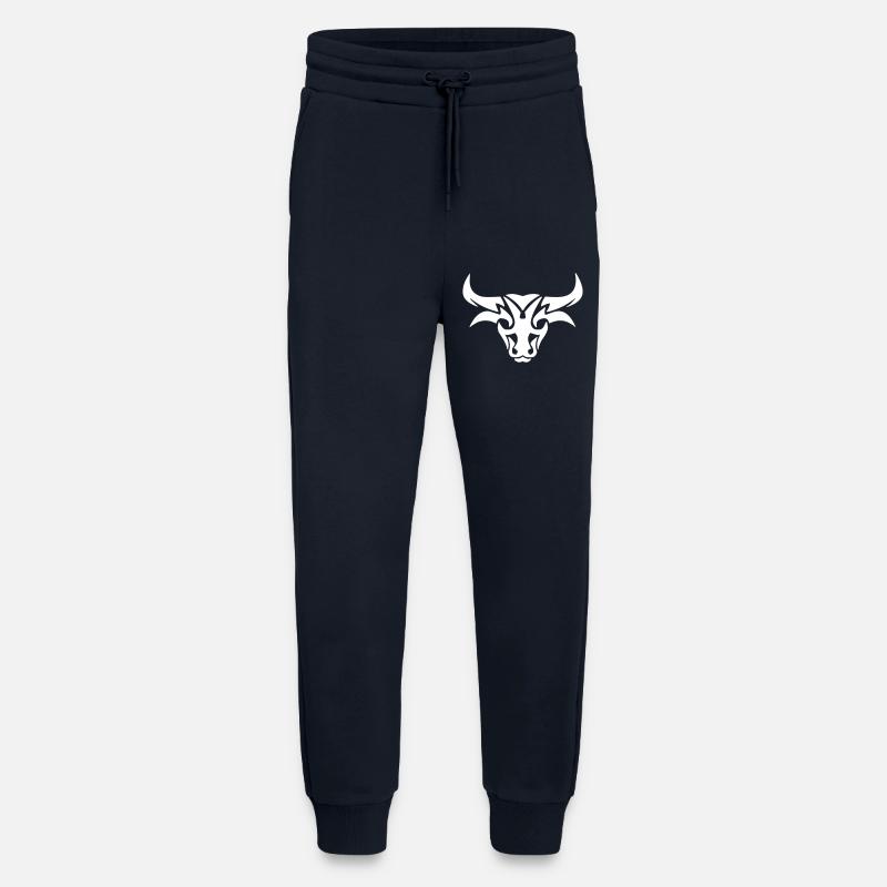 Bull design - Jogging Pants - made by SPREAD  - DARK NAVY
