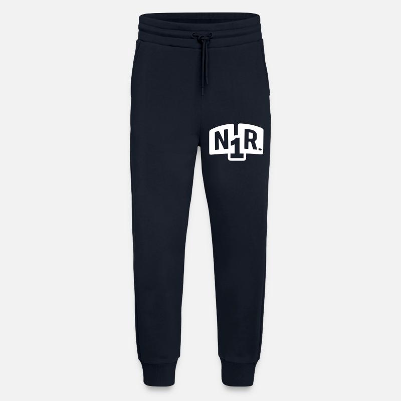 numéro non 1 un numéro - Pantalon de jogging bio décontracté fabriqué en UE - DARK NAVY