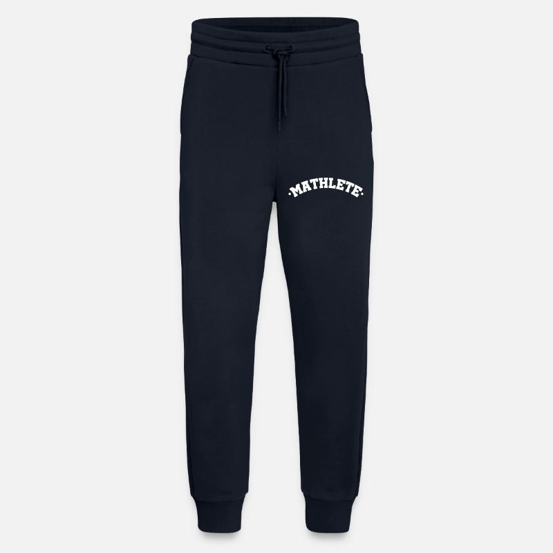 Math math club arithmetic - Jogging Pants - made by SPREAD  - DARK NAVY
