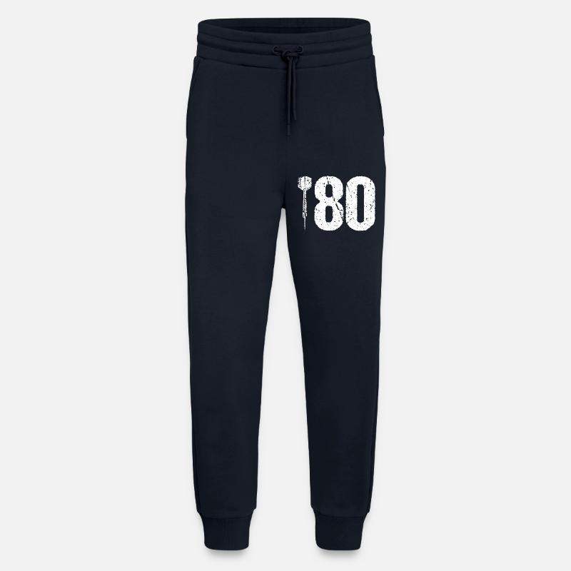 DART DARTS 180 ONEHUNDREDANDEIGHTY DARTS PLAYER - Jogging Pants - made by SPREAD  - DARK NAVY