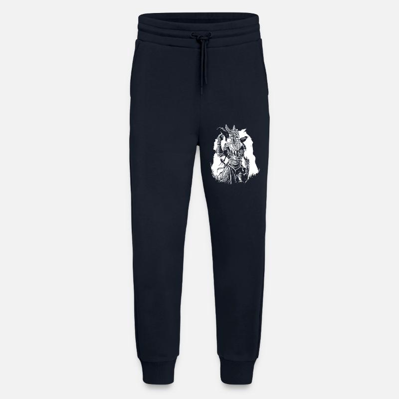 Vikings with ravens - Jogging Pants - made by SPREAD  - DARK NAVY