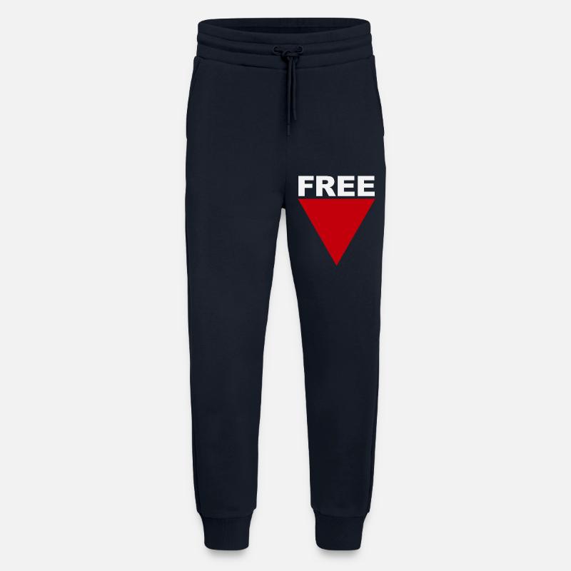 Freefall Bold Triangle - Jogging Pants - made by SPREAD - DARK NAVY