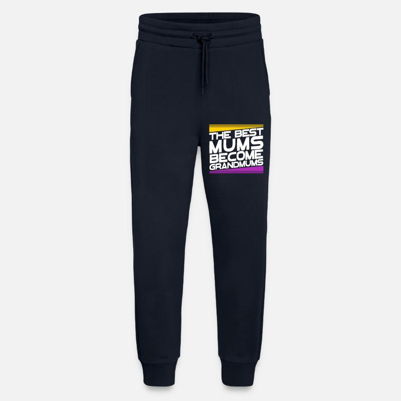 Oma Glückwunsch Großmutter Großmama Statement - Jogginghose - made by SPREAD - DARK NAVY