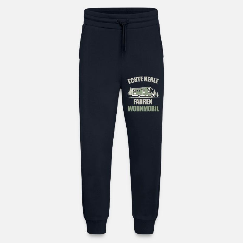Echte Kerle Wohnmobil Roadtrip - Jogginghose - made by SPREAD - DARK NAVY